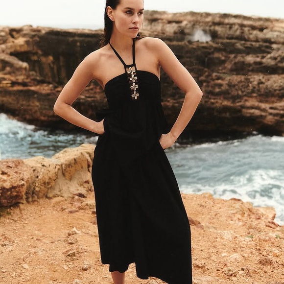 RAILS PALAZZO DRESS - Picture 3 of 11